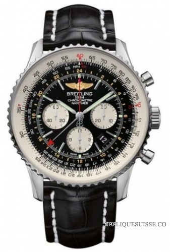 Copie Montre Breitling Navitimer GMT Acier inoxydable AB044121/BD24/441X/A20BA.1