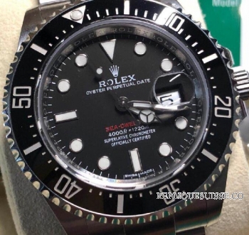 Réplique Rolex Sea-Dweller Oyster 126600 montre Rouge 43mm