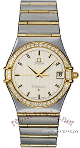 Omega Constellation Gents Regular Quartz 1217.30.00 Montre Réplique