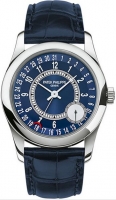 Patek Philippe New Or blanc Calatrava Bleu Dial hommes Montre Réplique