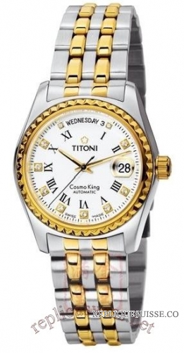 Titoni Cosmo King Hommes 787SY-019 Montre Réplique