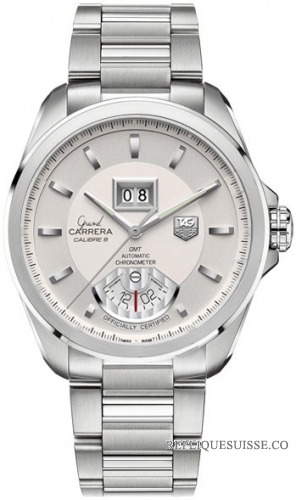 Tag Heuer Grand Carrera Automatique GMT Grande Date de WAV5112.BA0901