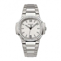 Patek Philippe Nautilus Diamant Acier Inoxydable Femme 7018 / 1A-001 Montres Copie