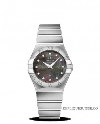 Réplique Omega Constellation Quartz 27mm 123.10.27.60.57.003