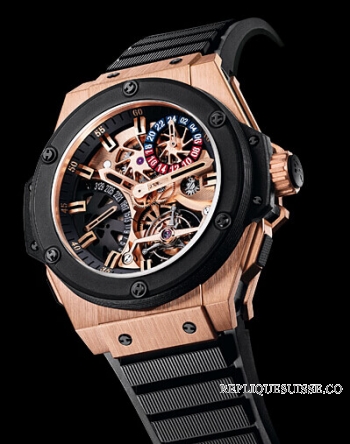 Hublot King Power Tourbillon GMT hommes Montre 706.0M.1180.RX