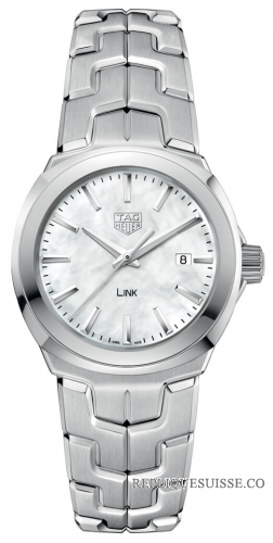 Copie Montre Tag Heuer Link Mere de Pearl Cadran Mesdames WBC1310.BA0600