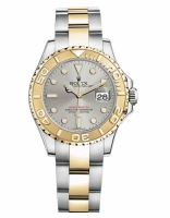 Rolex Yacht Master Acier inoxydable et blanc Or blanc cadran 169623