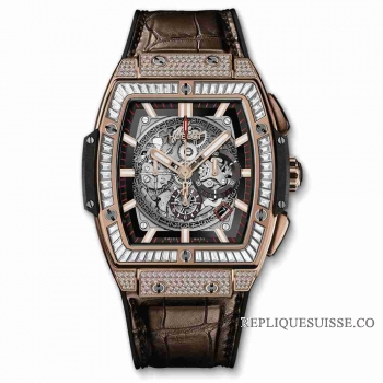 Copie Montre Hublot Spirit Of Big Bang King Bijoux en or 601.OX.0183.LR.0904