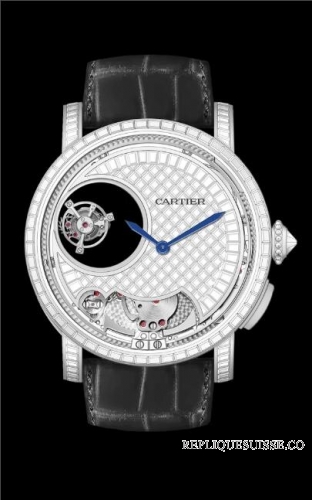 Cartier Rotonde de Cartier Repetition Minutes Mysterieux Double Tourbillon HPI01103