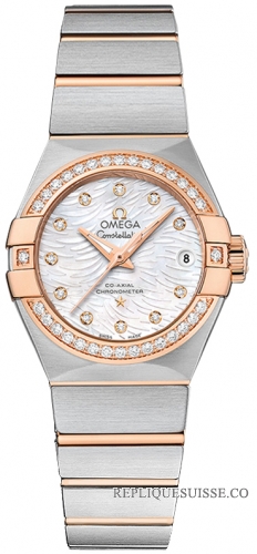 Omega Constellation Co-Axial 27mm 123.25.27.20.55.006 Montre Réplique