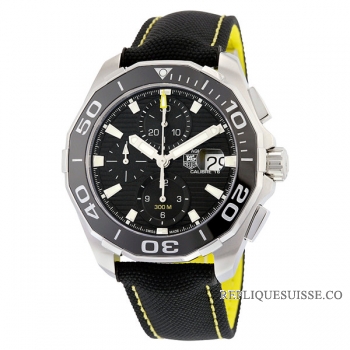 TAG Heuer Réplique Aquaracer Chronographe Noir Dial CAY211A.FC6361