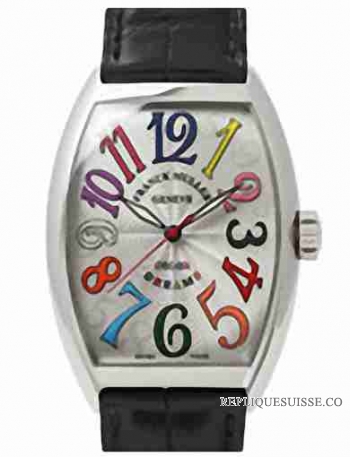 Franck Muller acier Cintree Curvex couleur Reves 7851SCCD Montre Réplique