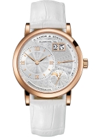 Copie Montre A. Lange & Sohne Kleine Lange 1 Moonphase Rose Or/Argent 182.030