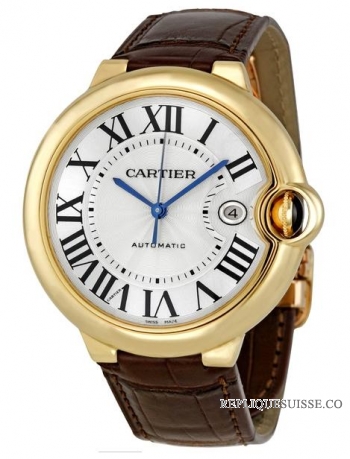 Cartier Ballon Bleu Automatique Yellow Or W6900551 Montre Réplique