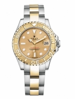 Rolex Yacht-Master Acier inoxydable Champagne cadran Dames 169623 CH