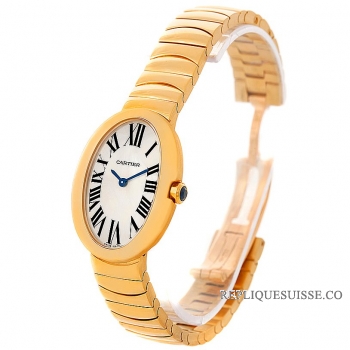 Cartier Baignoire Yellow Or Dames W8000008 Montre Réplique