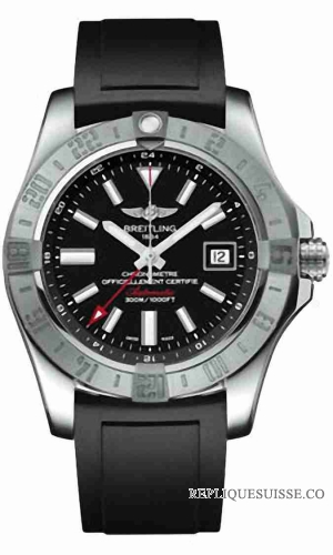 Breitling Avenger II GMT Diver Pro II Strap Deployang Bu Montre Réplique