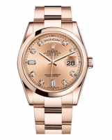 Rolex Day Date Rose Or Diamond cadran 118205 CHDO