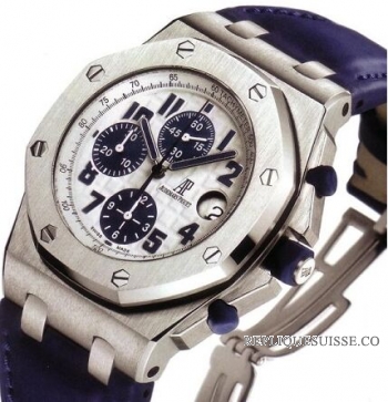 Audemars Piguet Royal Oak Offshore NAVY Mne\'s 26020ST.OO.D020IN.01 Montre Réplique