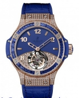 Hublot Big Bang Tutti Frutti Tourbillon Dark Bleu Pave 345.PL.5190.LR.0901