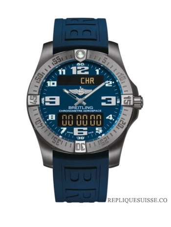 Breitling Aerospace Evo bleu Cadran Hommeses E7936310-C869-158S-A20SS.1