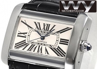 Cartier Tank Divan acier Automatique Hommes W6300755 Montre Réplique