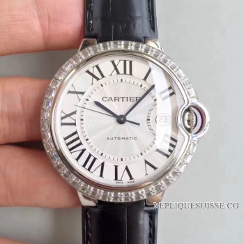 Cartier Ballon Bleu De Diamant Hommes WE900951 Montre Réplique