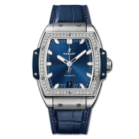 Réplique Hublot Spirit Of Big Bang Titanium Blue Diamonds