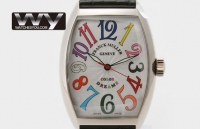 Franck Muller acier Cintree Curvex couleur Reves 7851SCCD Montre Réplique