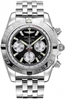 Breitling Chronomat cadran noir en acier inoxydable hommes AB011012 / B967 / 388A