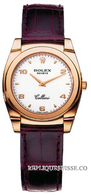 Montre Femme Rolex Cellini Cestello 18K Or Rose Réplique 5320/5