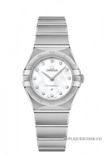 les diamants en acier OMEGA Constellation 131.10.25.60.55.001
