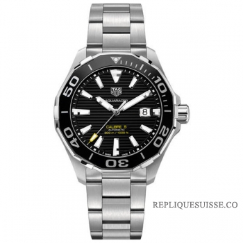 TAG Heuer Réplique Aquaracer Automatique Noir Dial WAY201A.BA0927