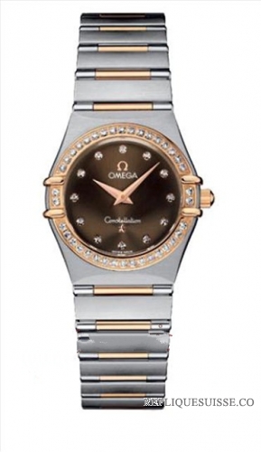 Omega Constellation Dames Small Quartz 1358.60.00 Montre Réplique