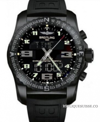 Copie Montre Breitling Cockpit B50 titane VB5010AW/BD41/155S/V20DSA.2