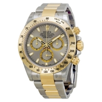 Rolex Daytona Chronographe gris en acier et en or jaune Réplique Montre