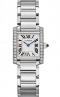 Cartier Tank Francaise Cadran Argent Dames W4TA0008 Montres Copie