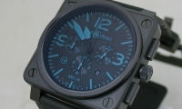 Bell & Ross BR01-94 Carbon bleu Ltd Montre Réplique