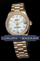 Rolex Datejust 31mm (YG-Diamants/MOP-Diamants/YG) 178288 Montre Réplique