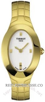 Tissot T-Trend Or-tone acier Dames T47.5.385.31 Montre Réplique