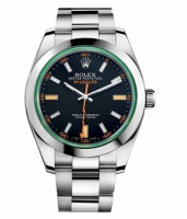 Réplique Rolex Milgauss Inox Cadran Bleu 116400 VBKO