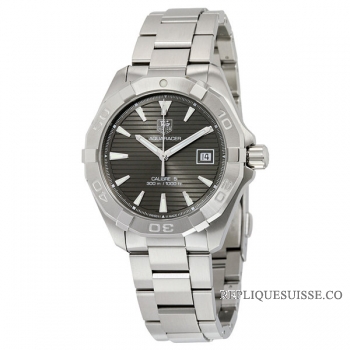 TAG Heuer Réplique Aquaracer Automatique Anthracite Dial Acier inoxydable WAY2113.BA0928