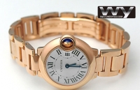 Cartier Ballon Bleu Rose Or Dames W69002Z2 Montre Réplique