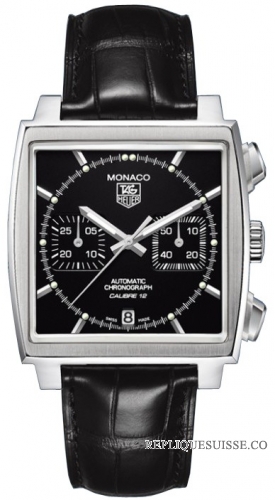 Tag Heuer Monaco Calibre 12 Chronographe Automatique 39 mm CAW2110.FC6177