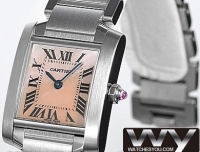 Cartier Tank Francaise Pink Mother Pearl W51028Q3 Montre Réplique