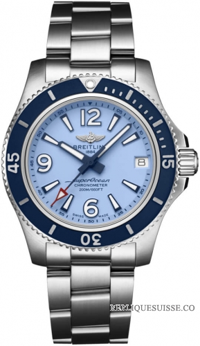 Breitling Superocean Automatique 36 Steel Blue A17316D81C1S1