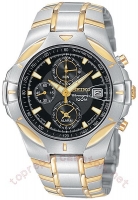 Seiko Alarm Chronographe Two-Tone acier Hommes SNAA02 Montre Réplique