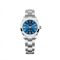 Rolex Oyster Perpetual 31 cadran bleu vif