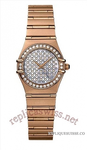 Omega Constellation Dames Mini Quartz 1156.77.00 Montre Réplique