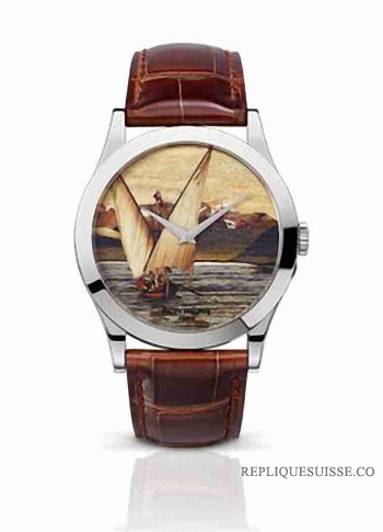 Patek Philippe Calatrava Lakeside Scenes Montre Réplique